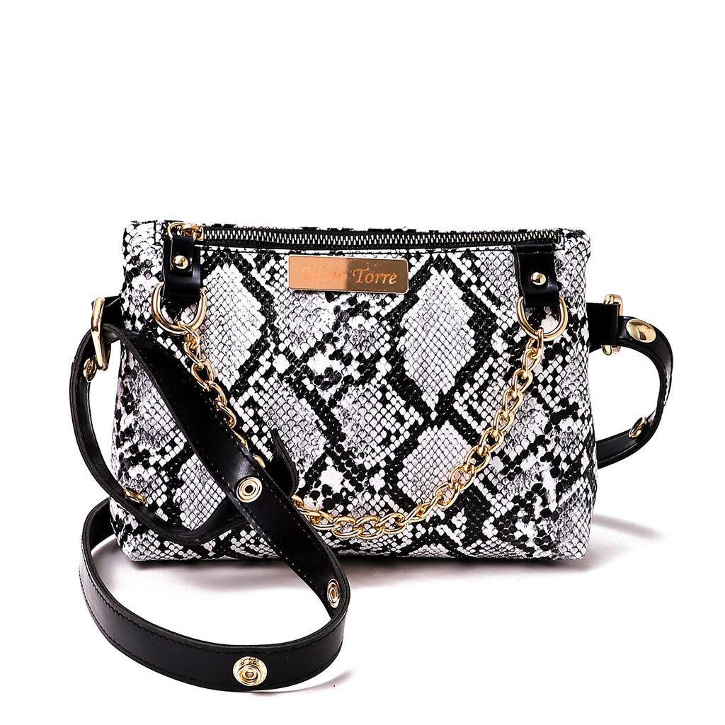 ST Leather Waist And Shoulder Bag