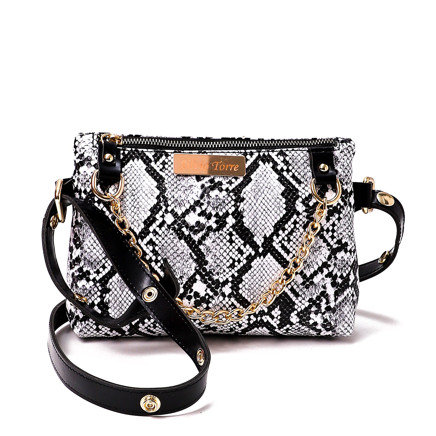ST Leather Waist And Shoulder Bag