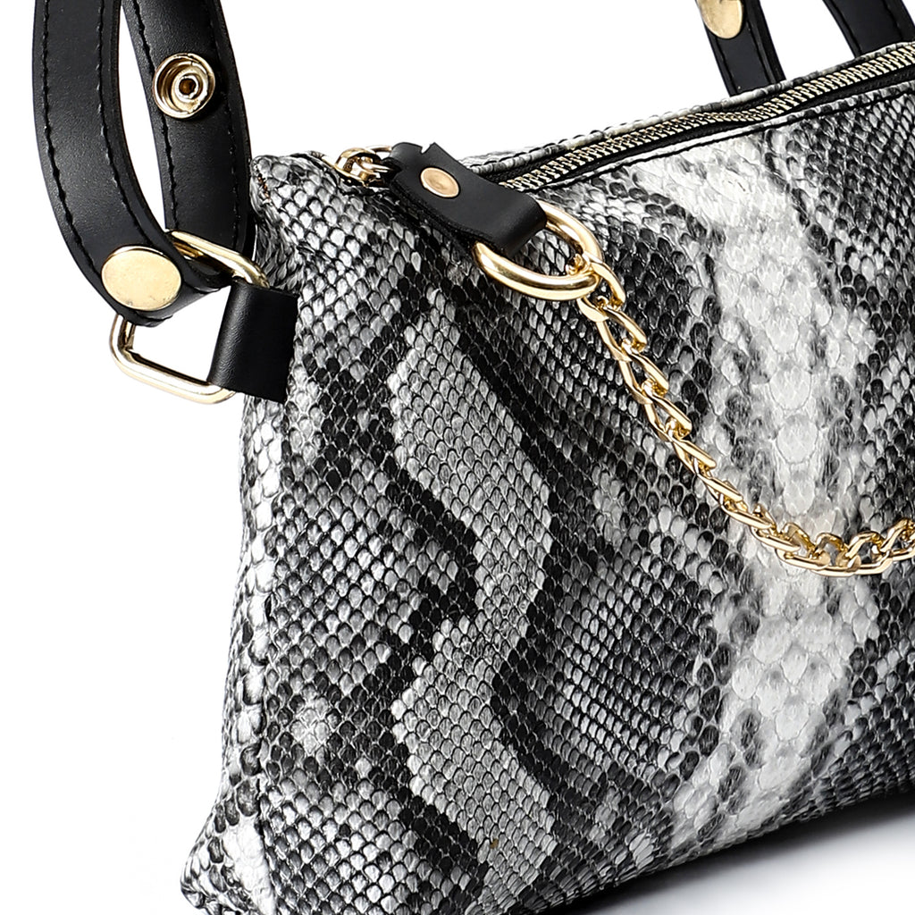 ST Leather Waist And Shoulder Bag
