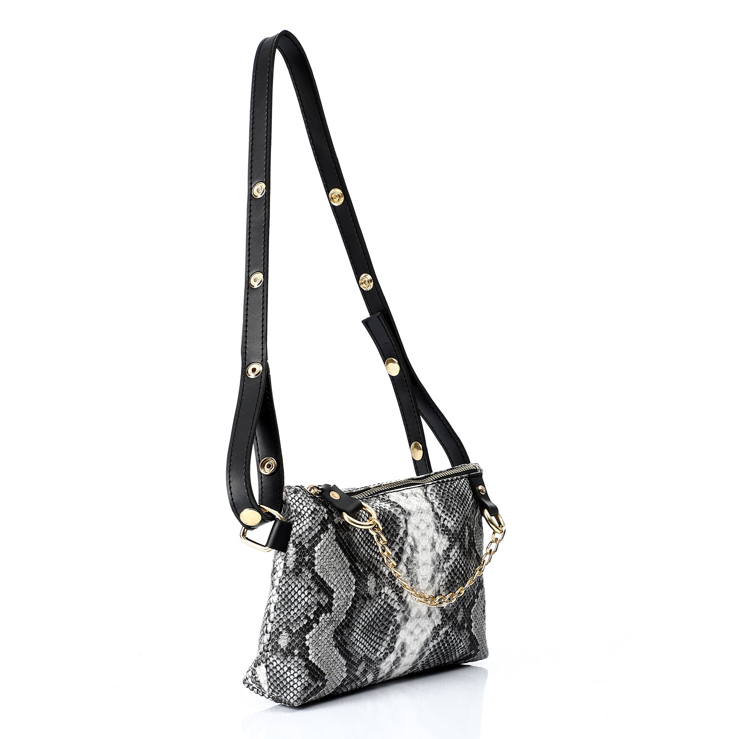 ST Leather Waist And Shoulder Bag