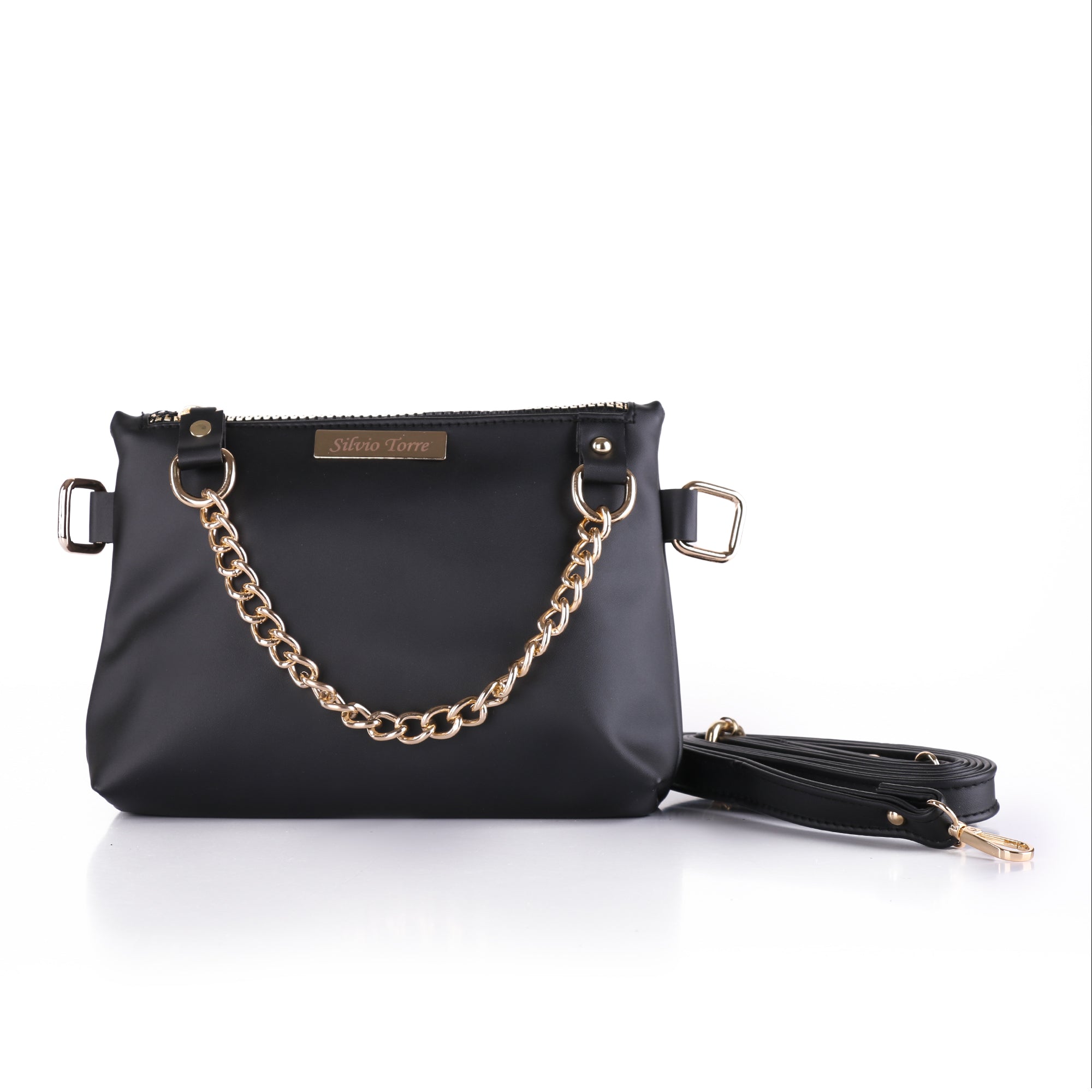 ST Leather Waist And Shoulder Bag