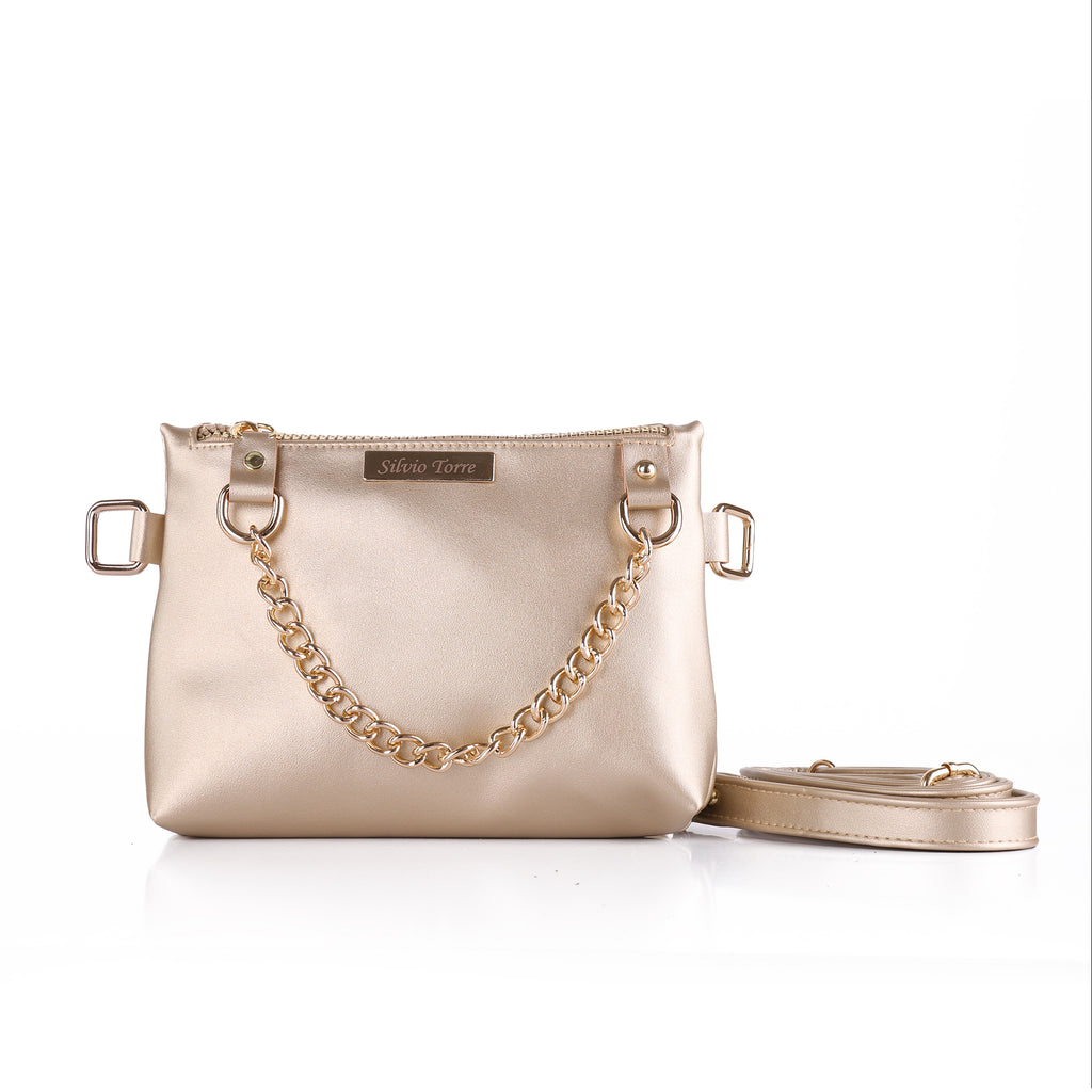 ST Leather Waist And Shoulder Bag