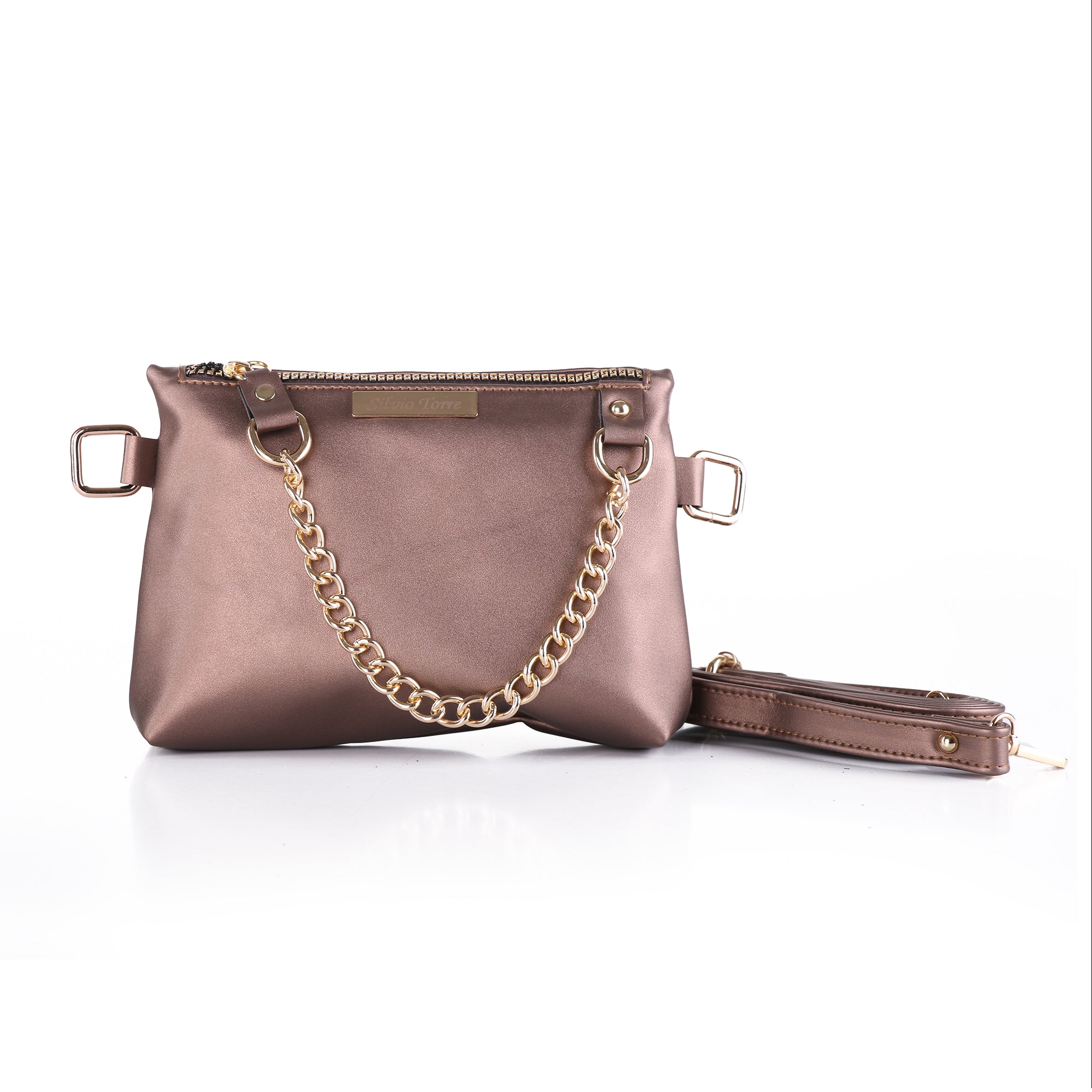 ST Leather Waist And Shoulder Bag