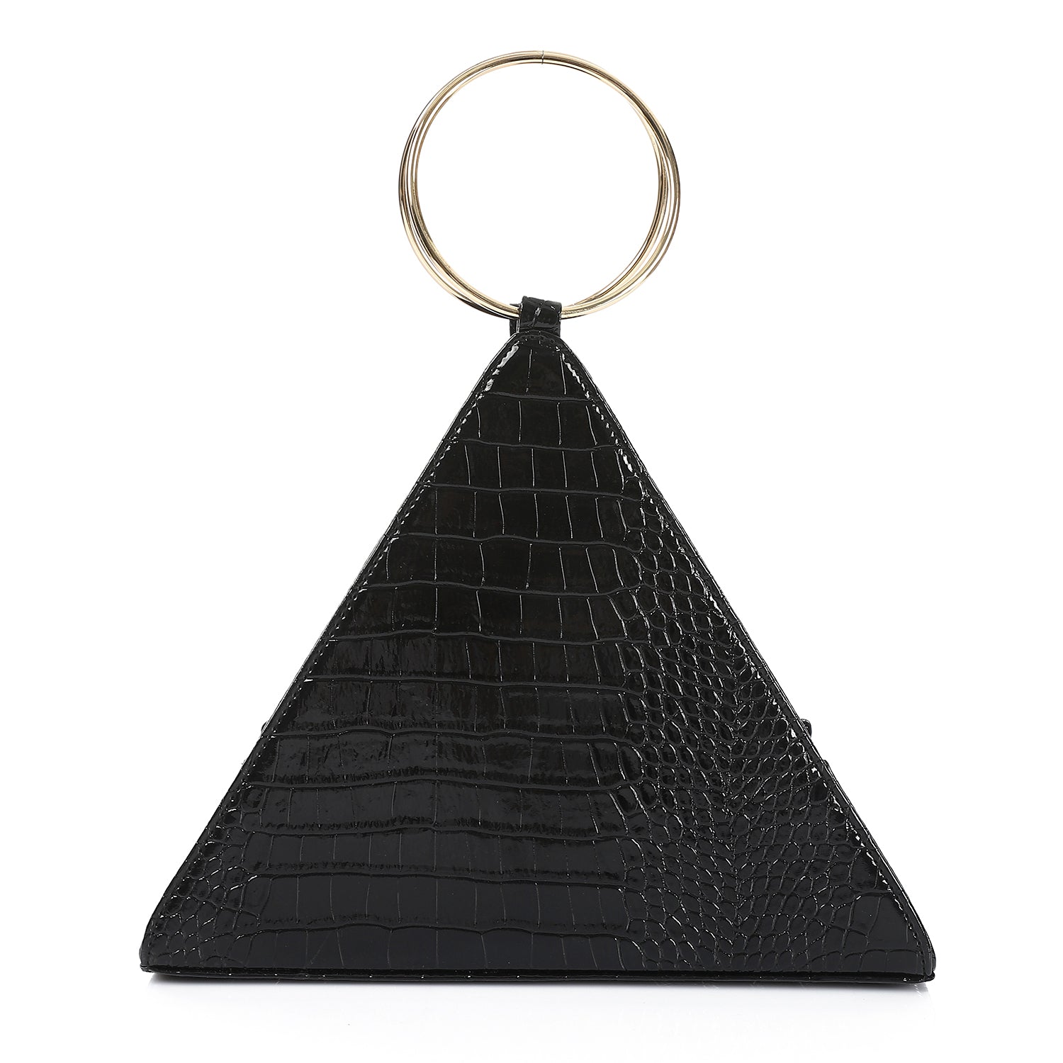 Triangle trendy essential hand bag