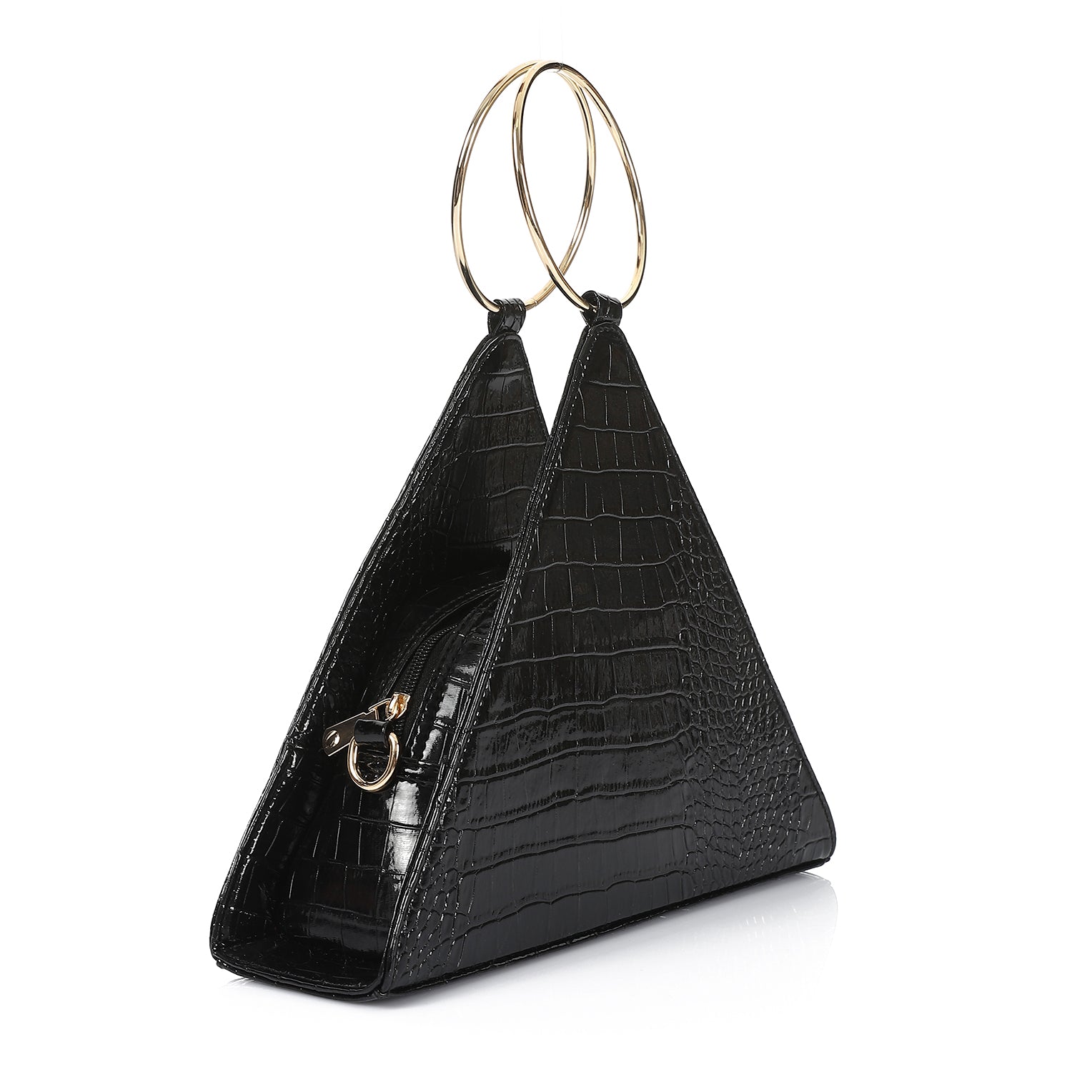 Triangle trendy essential hand bag