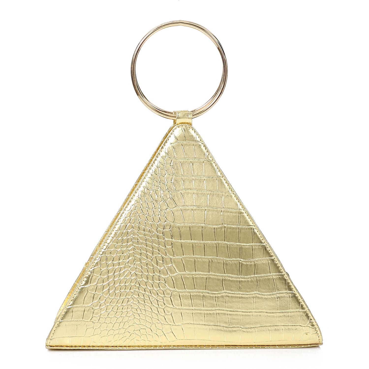 Triangle trendy essential hand bag