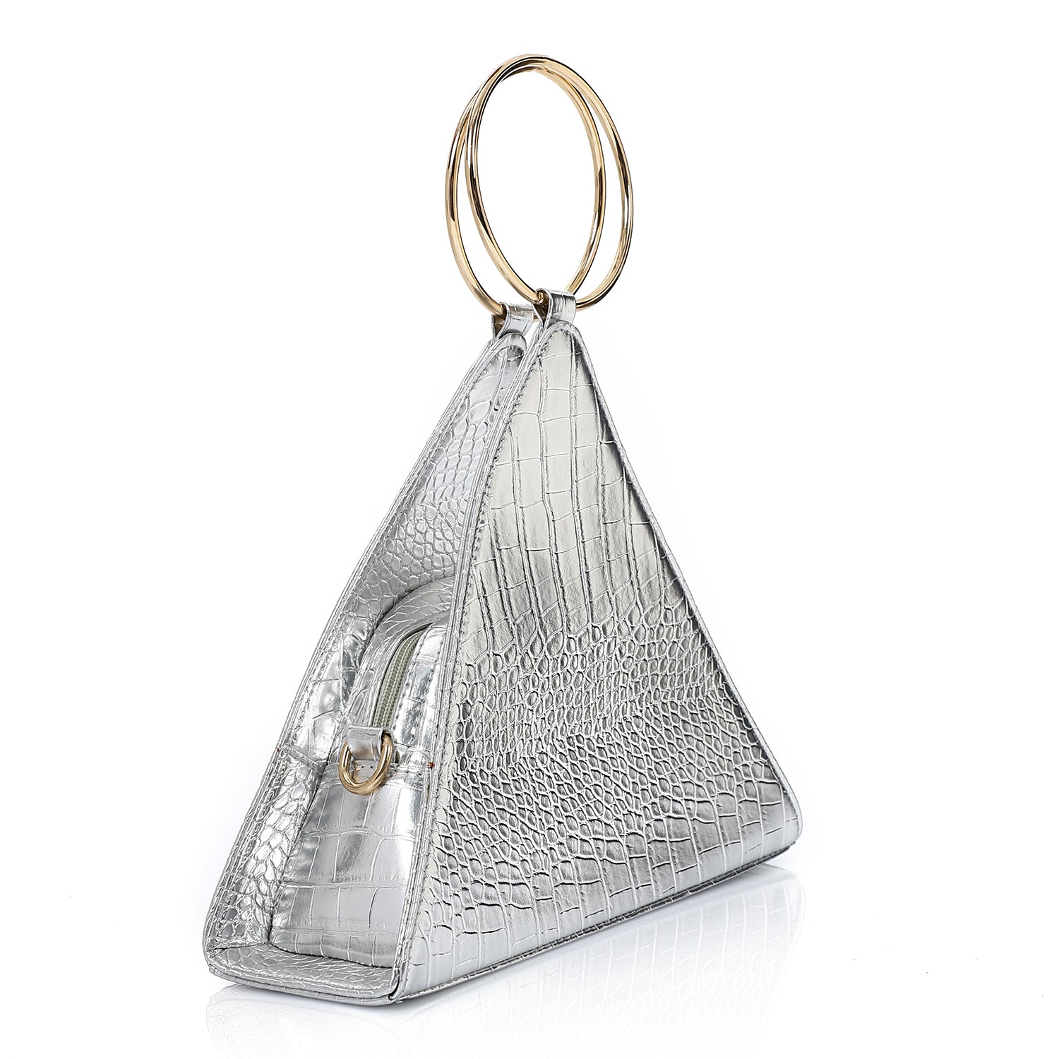 Triangle trendy essential hand bag