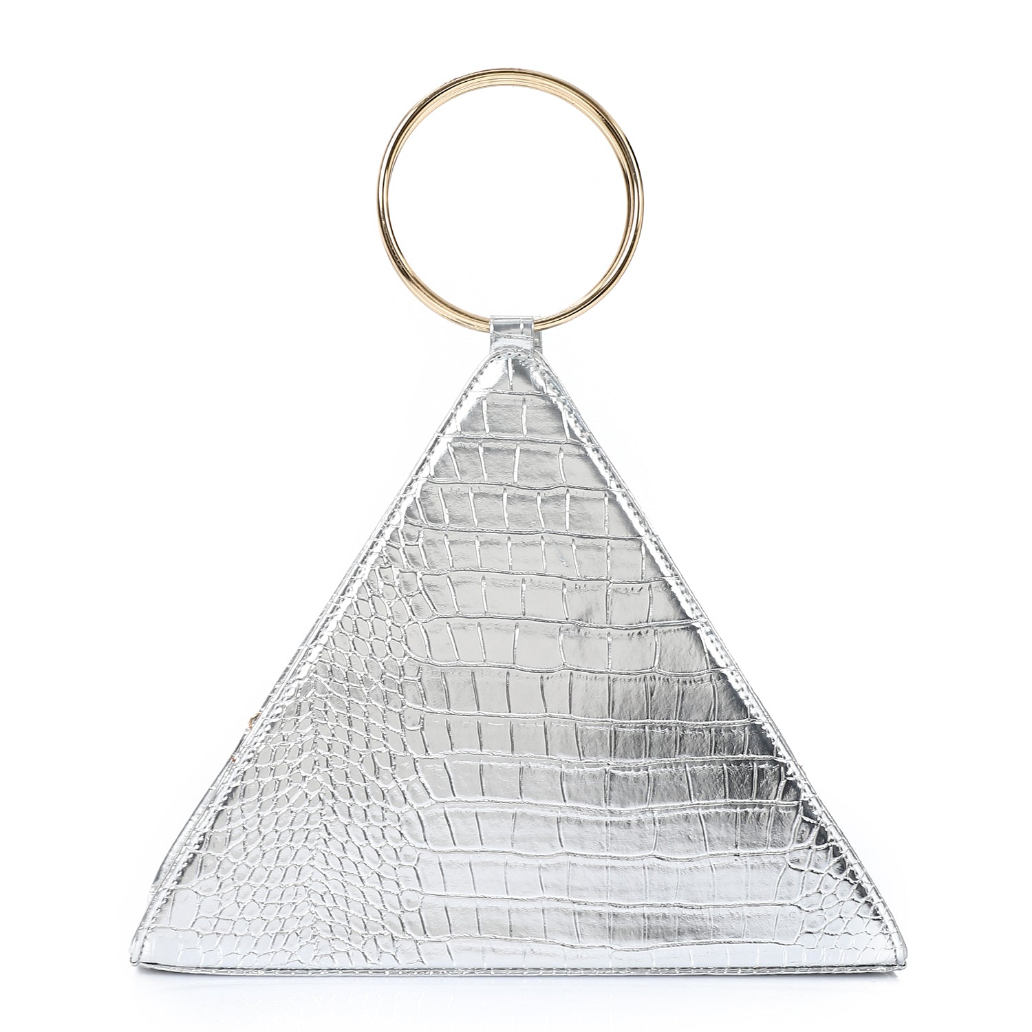 Triangle trendy essential hand bag