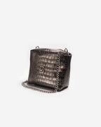 Silvio Torre Snake Leather Cross Bag